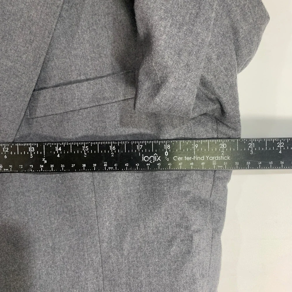 Vintage Stonehaven Pure Wool Gray Blazer Mens 42MS‎ Made in USA Sport Coat